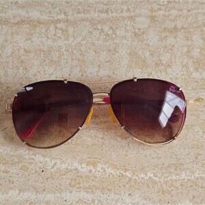 Betsey Johnson sunglasses Aviator Pink gradient Resort Beach Vacation